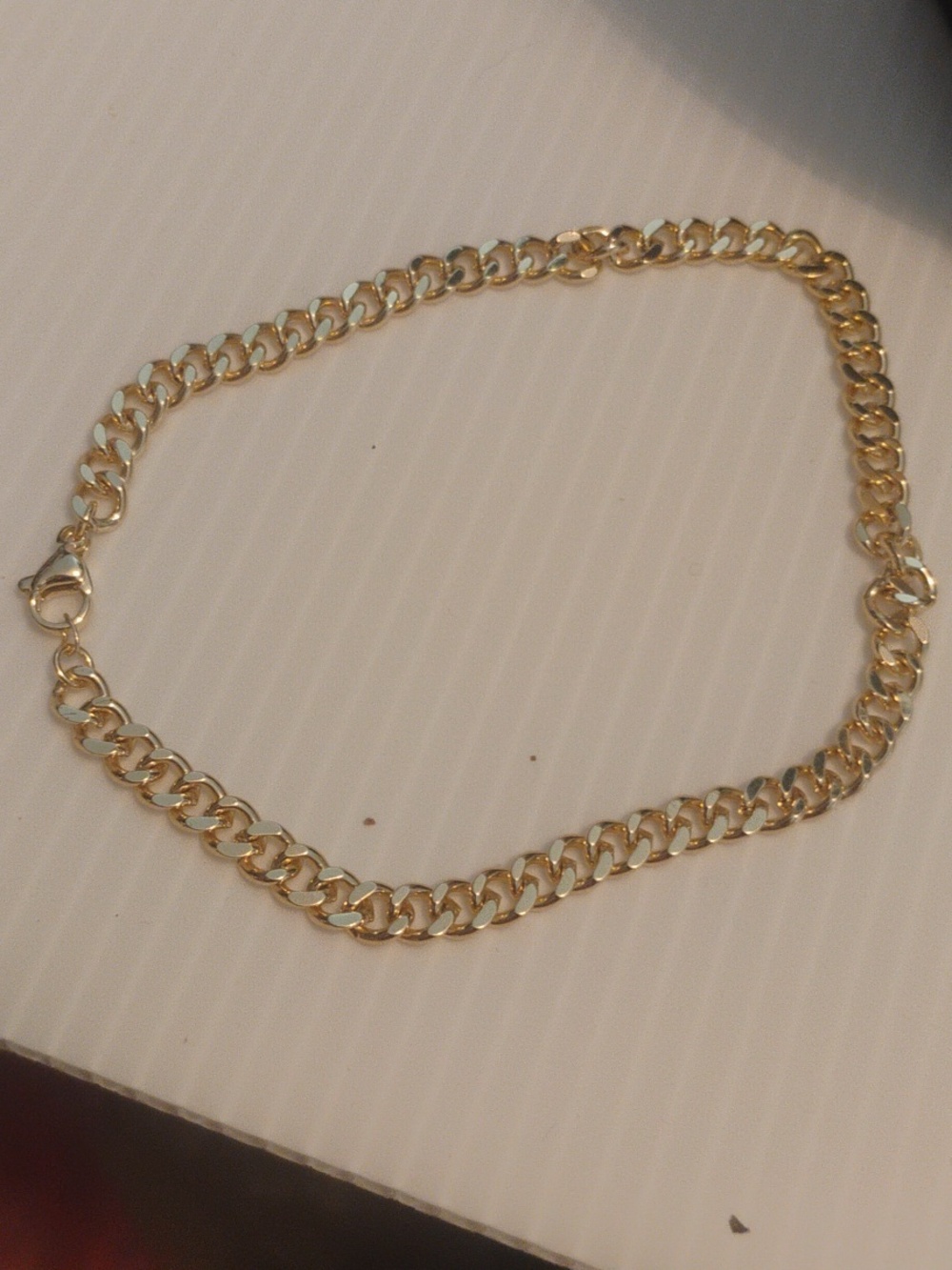 Gold Tone Necklace And Bracelet Bundle - Picture 2 of 7